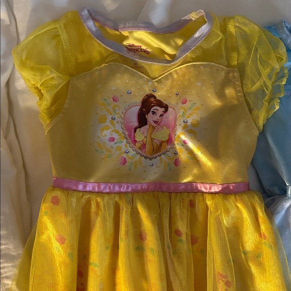 Disney Princess Nightgown Collection - Yellow, Blue, Pink - Picture 2 of 5